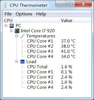 notebook temperature monitor